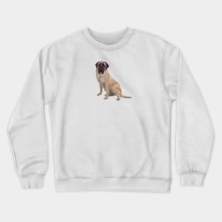 A Fawn Colored English Bull Mastiff - just the dog Crewneck Sweatshirt